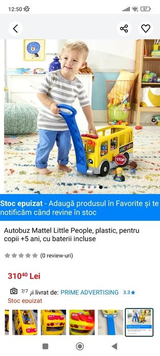 Autobuz mare Little People .