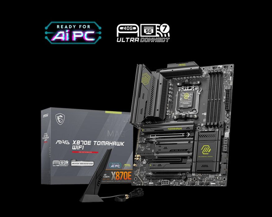 дънна платка MSI X870E Tomahawk