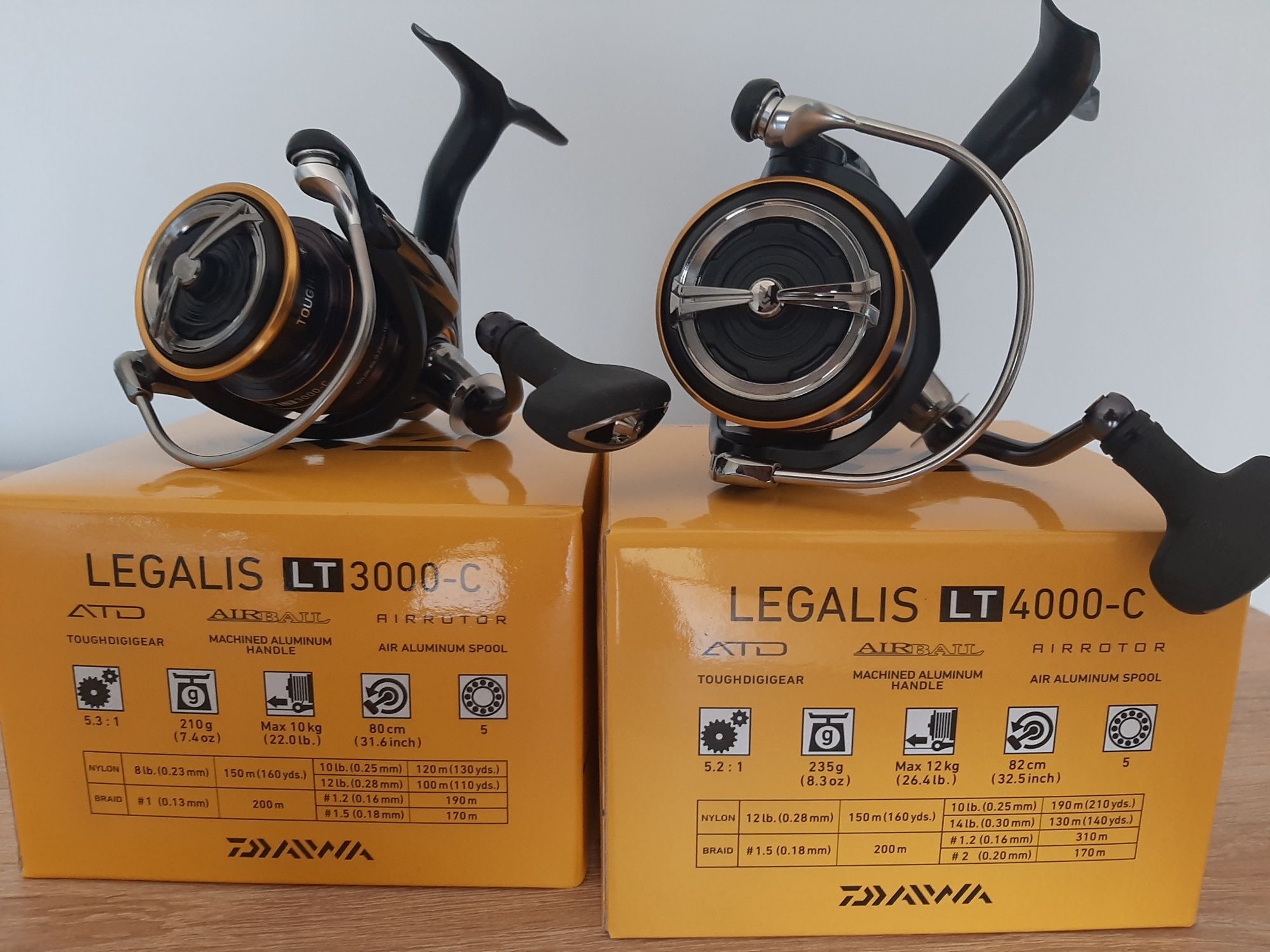 Mulinete spin, feeder Daiwa Legalis, NOI