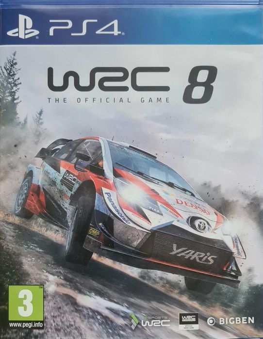 WRC 8, PS4, PS5, PlayStation