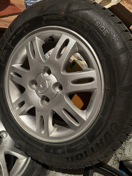 Шины с диском от хундай гетц!