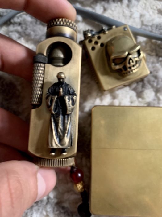 Зажигалка медная