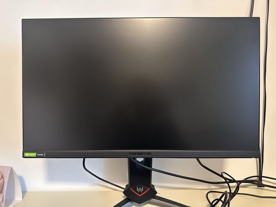 Monitor predator gsync invidia 1 ms