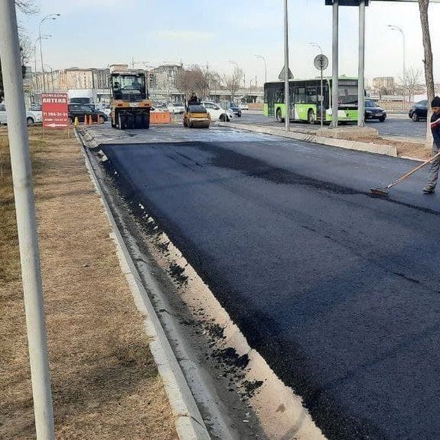 Asfalt xizmatlari Tez va sifatli Asfalt qilamiz Latok bardiyor kalods