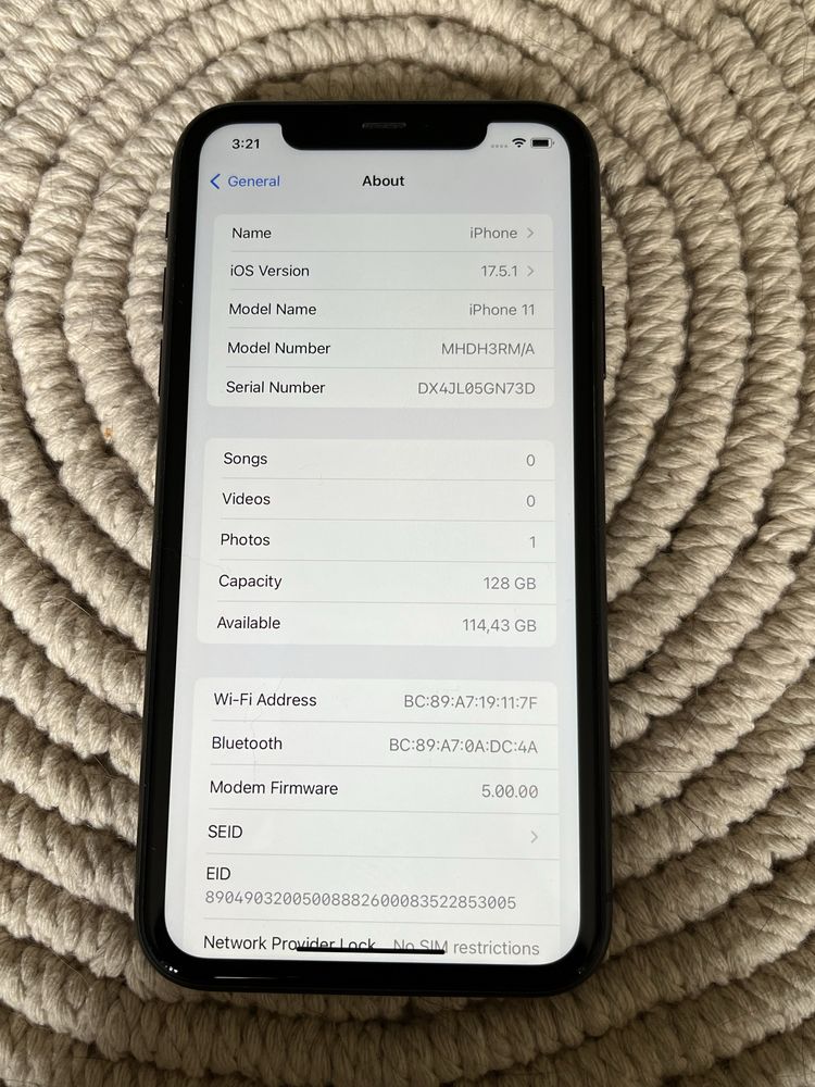 iPhone 11 128GB - 89%