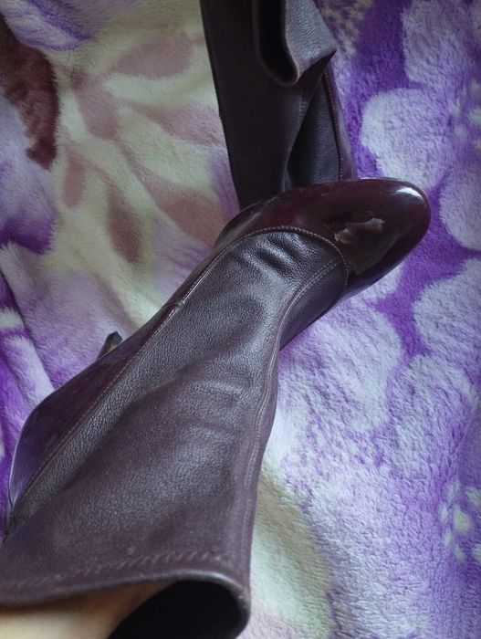 Botine din piele naturala marca L.K.Bennet