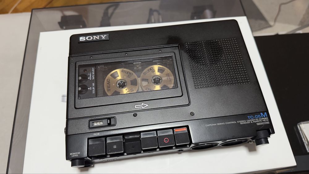 Recorder Portabil impecabil 10/10 Sony TC-D5M restaurat complet