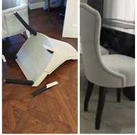 Ремонт стульев. Реставрация мебели!