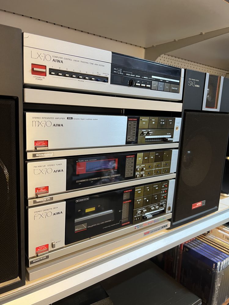Vand linie audio Aiwa LX-70, MX-70, TX-70, FX-70, RK-X7, SX-7