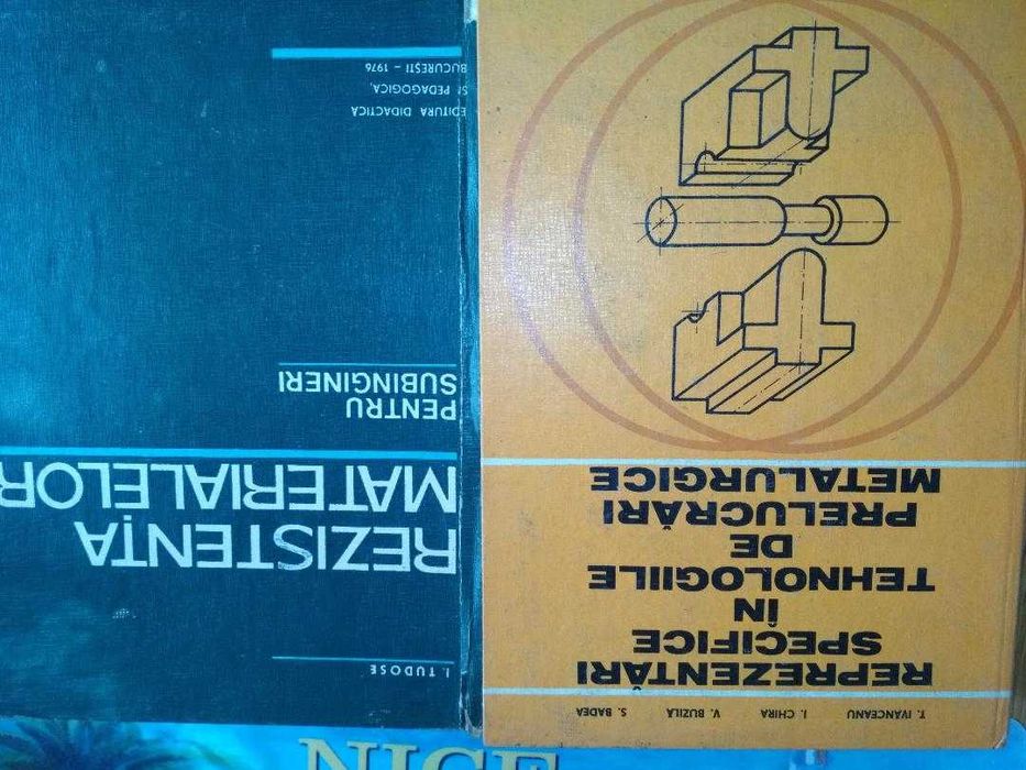 Carti tehnice pentru profil mecanic si culegeri matematica