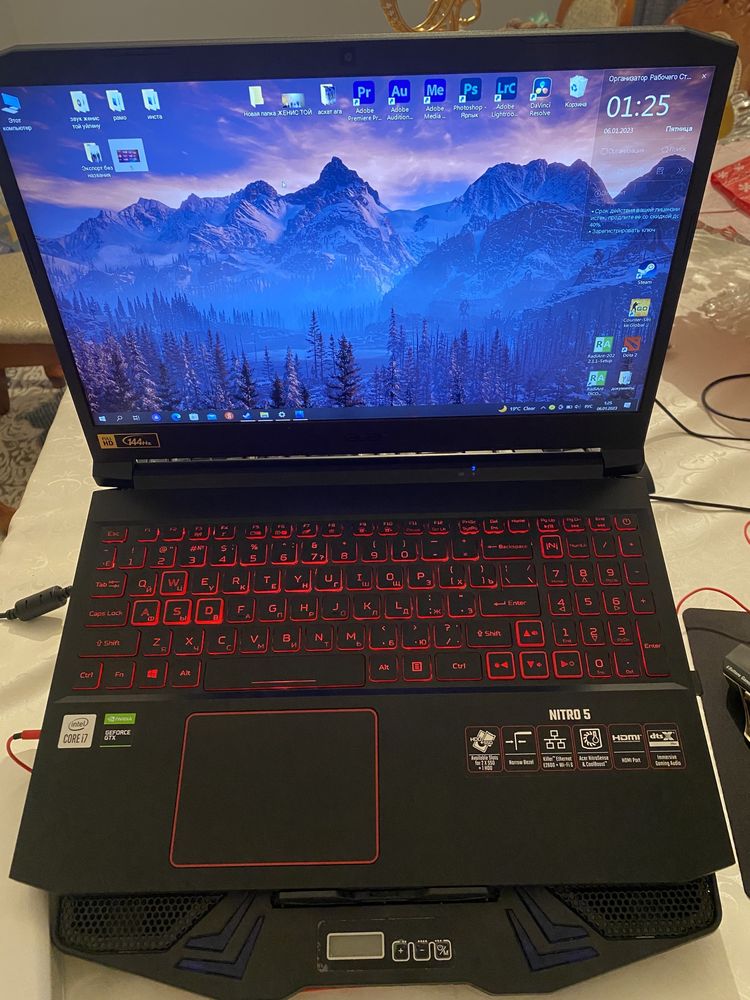 Продам Ноутбук Acer Nitro 5 NH.Q7MER.006 черный . Состояние 10/10