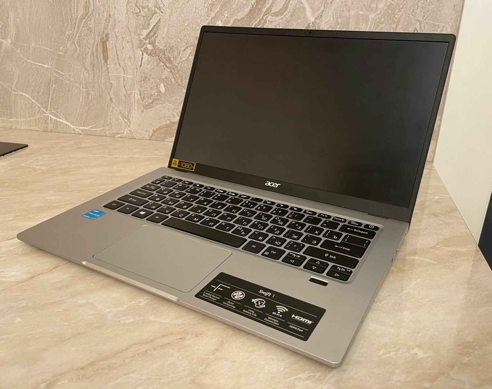 Ноутбук Acer Swift 1 SF114-34 NX.A79ER.003 серебристый