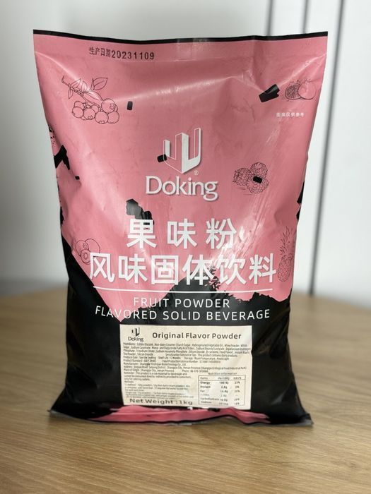 Doking оригинальный молочный порошковый чай. Тапиока