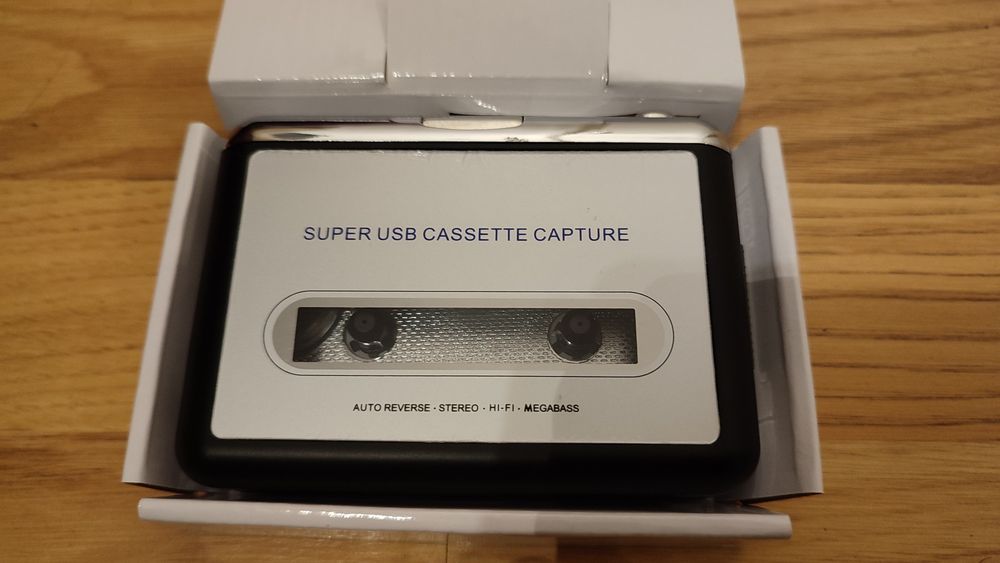 Convertire transfer casete audio MP3 Nou