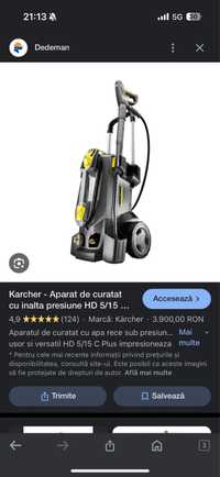 Karcher HD 5/15C Plus Aparat de curatat/spalat cu presiune