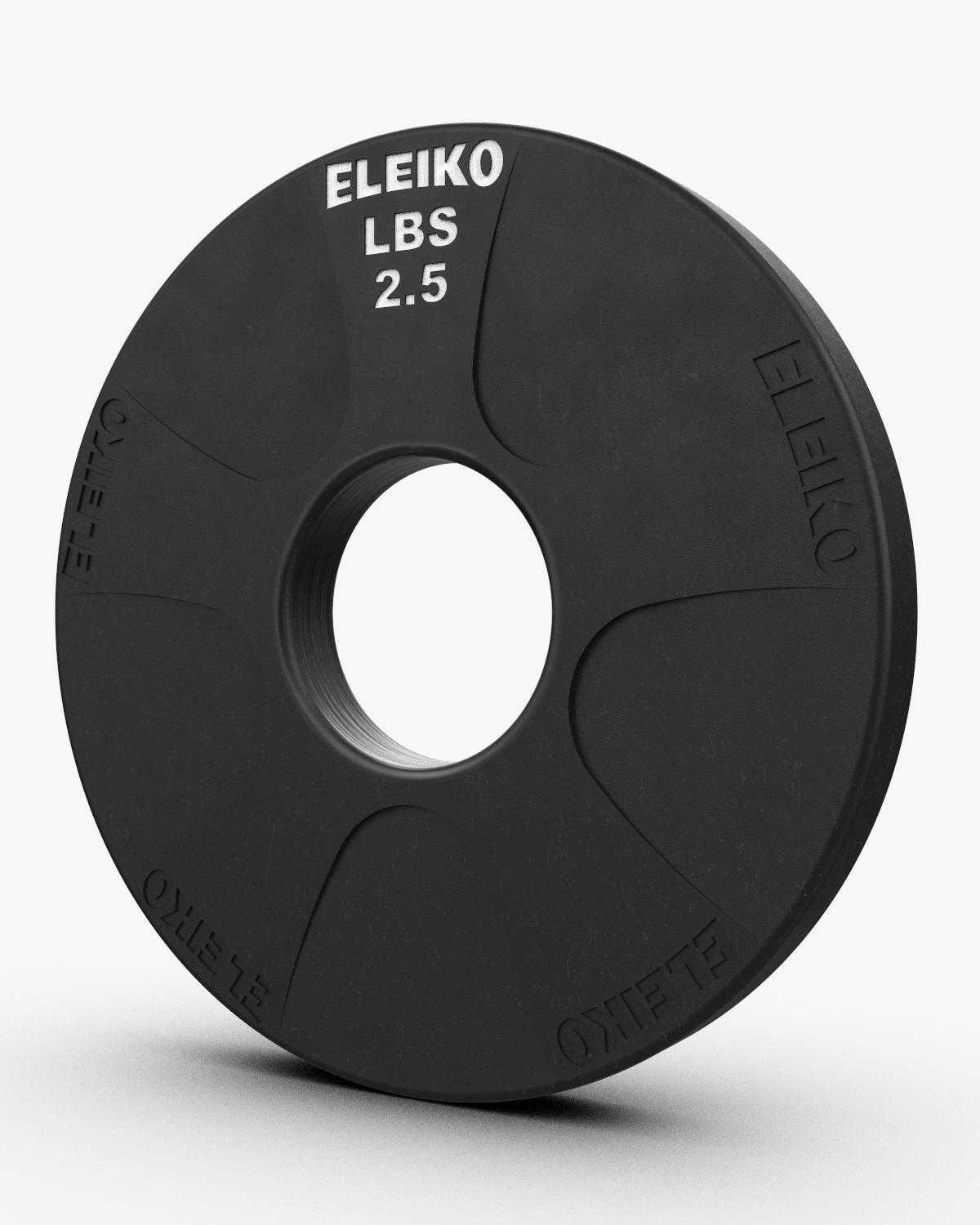 Eleiko Vulcano Plate 5kg black тежести професионални made in Sweden