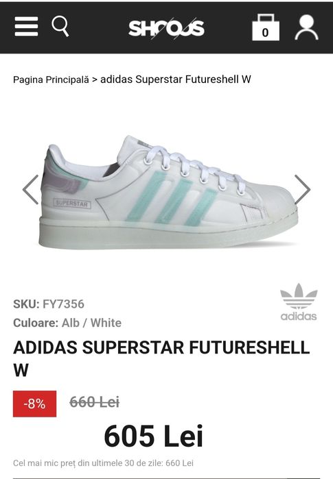 Vând / Schimb adidași Adidas Superstar  FUTURESHELL