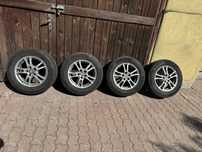 Jante aliaj + cauciucuri de vara Continental 195/65 R15