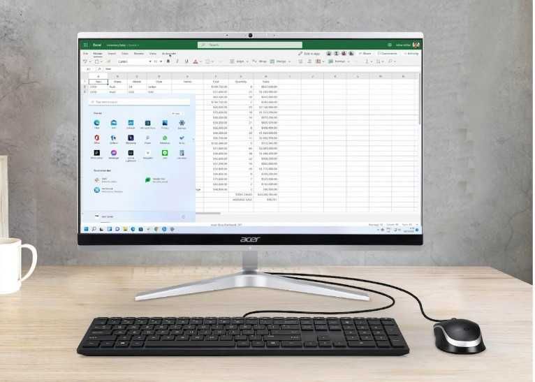 Моноблок Acer Corei5/ОЗУ 32 гб/Мощный моноблок