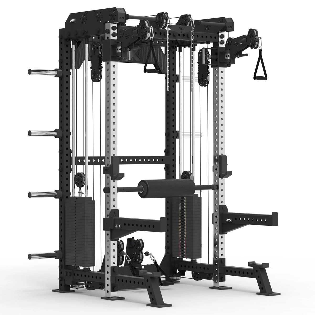 Half Rack Фитнес Станция 2 х 110 кг / Кросоувър / Скрипец