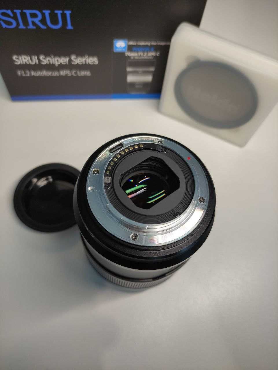 Объектив Sirui Sniper 75mm F1.2 AF APS-C E-Mount + Фильтр Pro II CPL