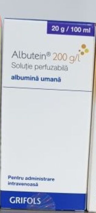 Vând Albumina umana