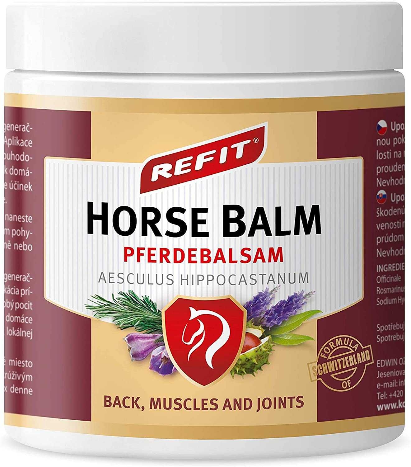 Конски Балсам REFIT Horse Balm при много силна болка с незабавен ефект