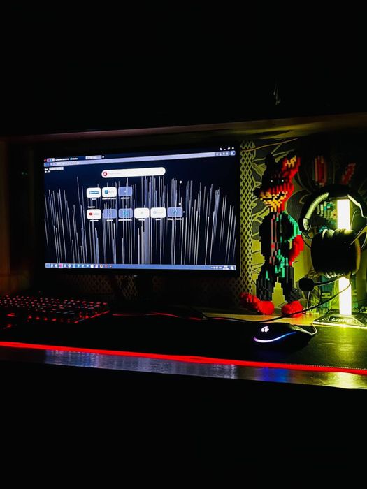 Игровой ПК+монитор+аксесуары