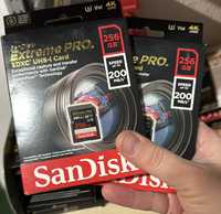 SanDisk Extreme PRO Card de Memorie 256GB SDXC UHS-I C10 U3 V30