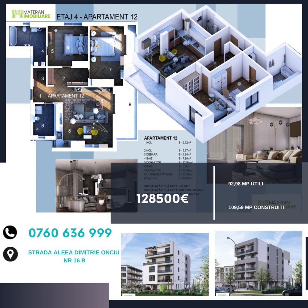 Apartamente Cu 2 Si 3 Camere Direct Propietar Zona Baba Novac-Kamsas
