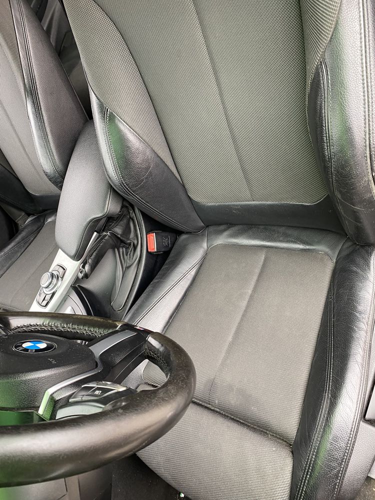 Interior piele cu material BMW F31