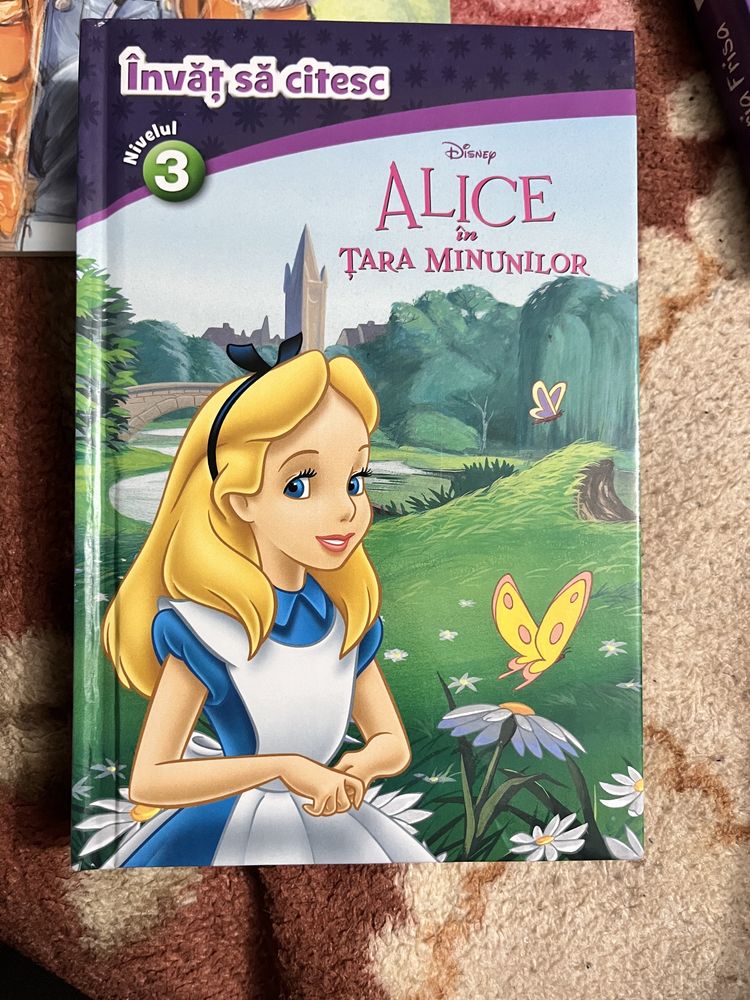 Invat sa citesc- Alice in Tara Minunilor- editura Litera- nivel 3