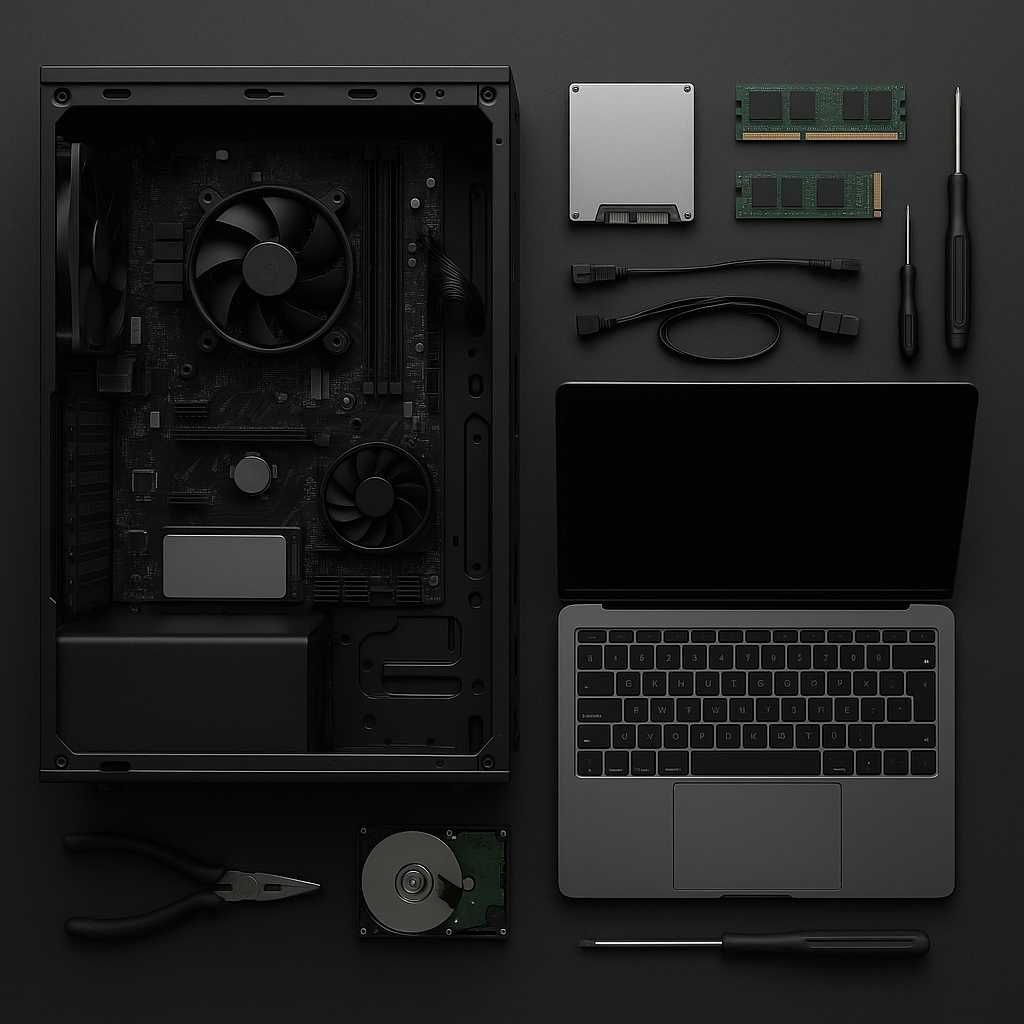 Ремонт компьютеров и ноутбуков | Переустановка macOS / Windows
