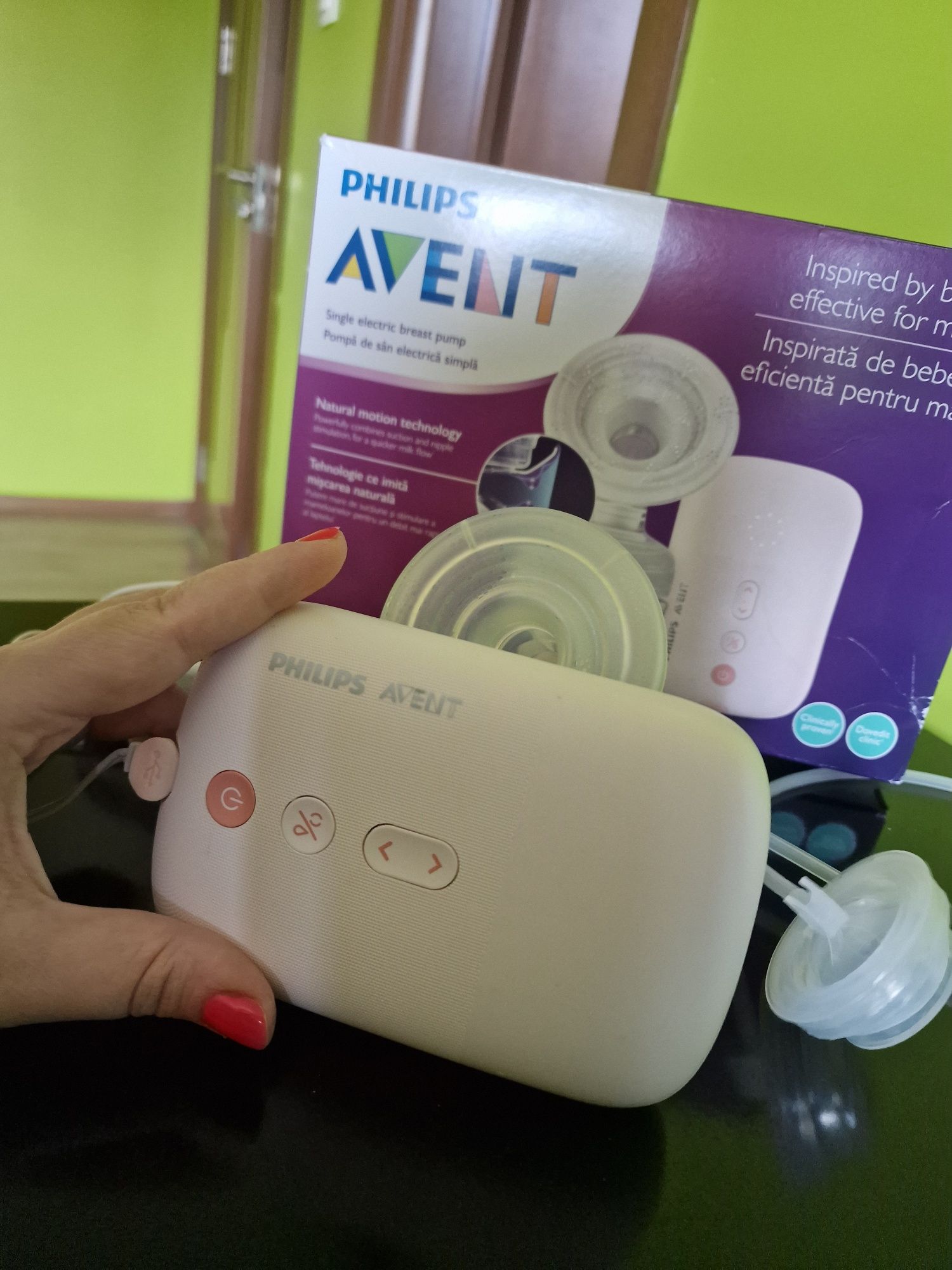 Електрическа помпа за кърма и стимулация Philips Avent