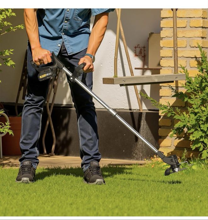 Masina de tuns iarba. Acumulatori 24v . 2 baterii.