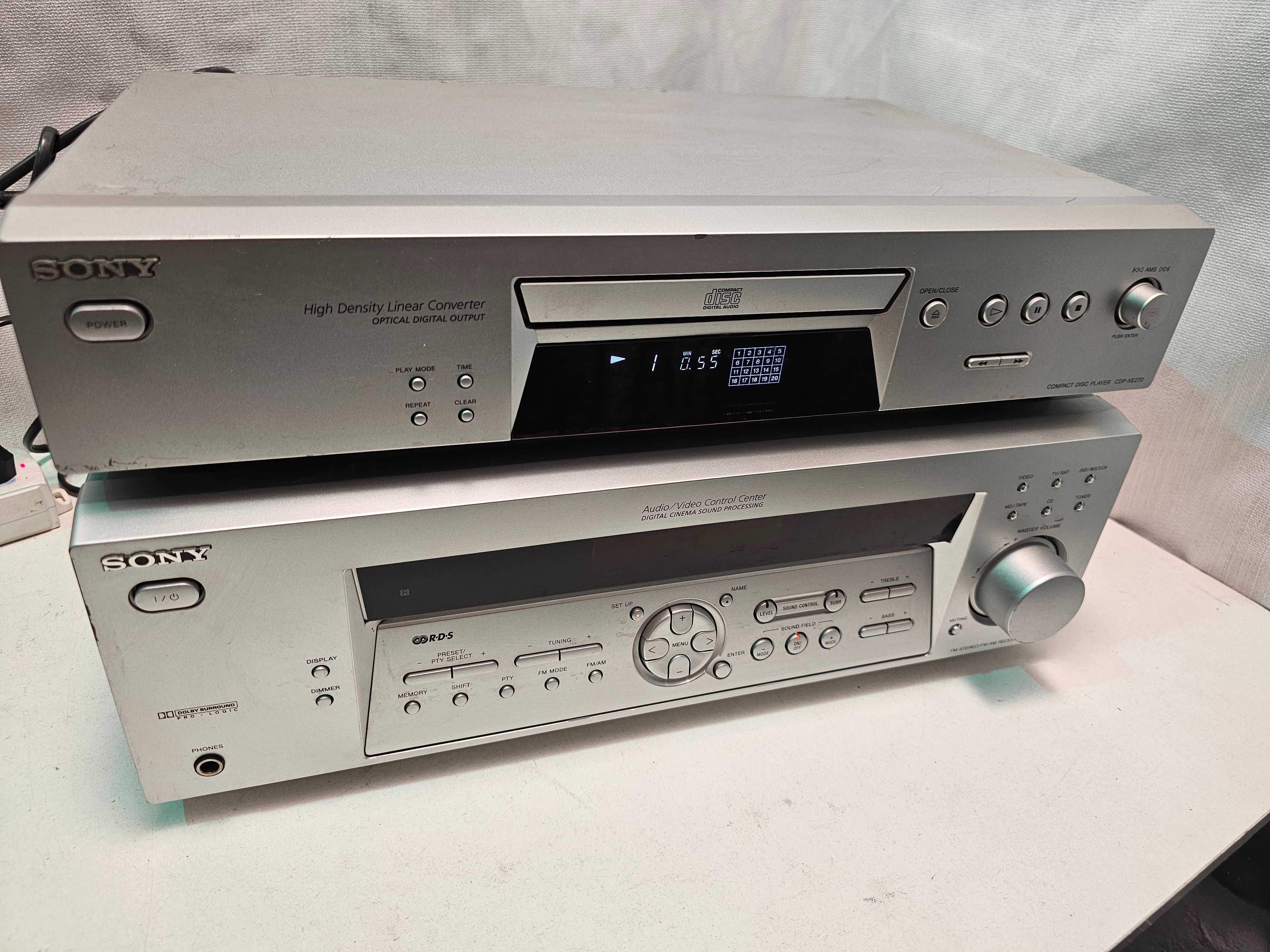 Statie reciver Sony STR DE375 amplificator