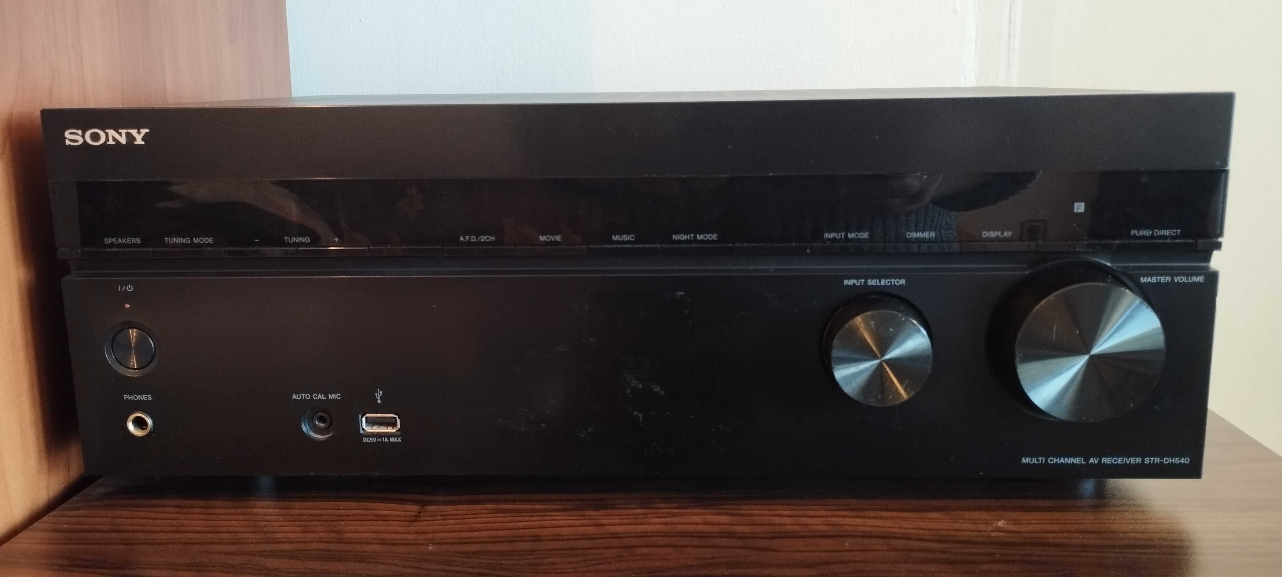 Ресивър Sony str-dh 540 с ново дистанционно