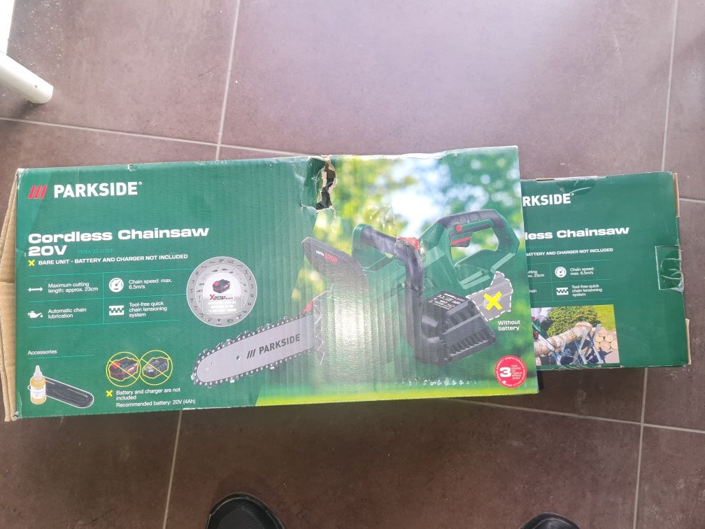 Нова акумулаторна резачка  praksaid  20v