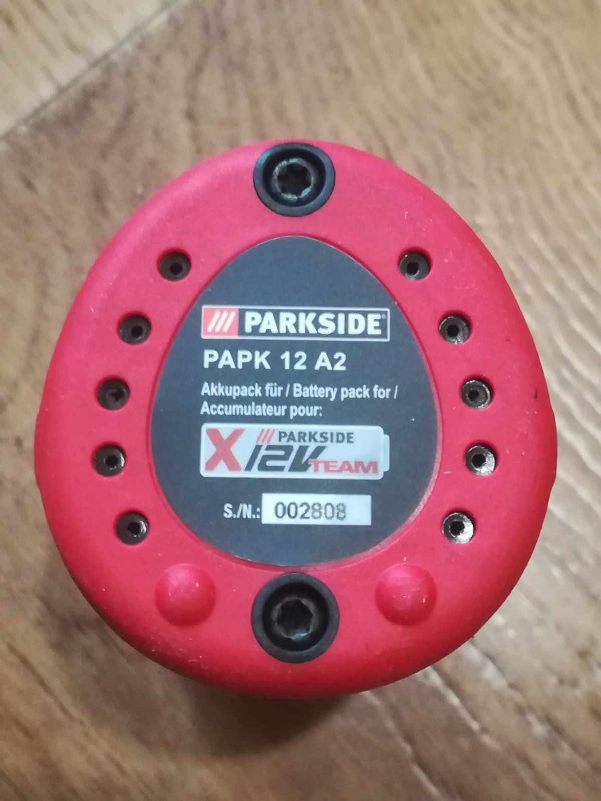 12V-2 Ah-XTEAM/Батерия Parkside/Парксайд- PAPK 12 A2