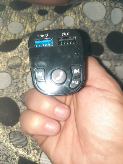 Трансмитер,Bluetooth, USB, FM аудио предавател, MP3 плейър, Hands