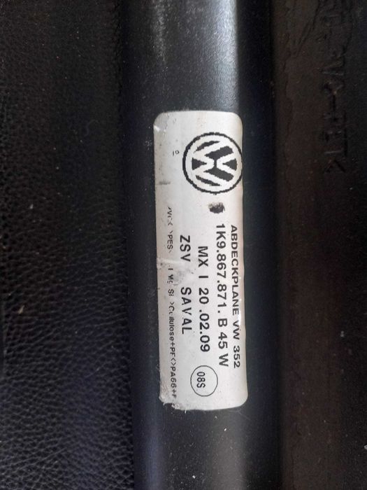 Rulou portbagaj variant Volkswagen Golf 6  2009-2013 cod  1K9867871B