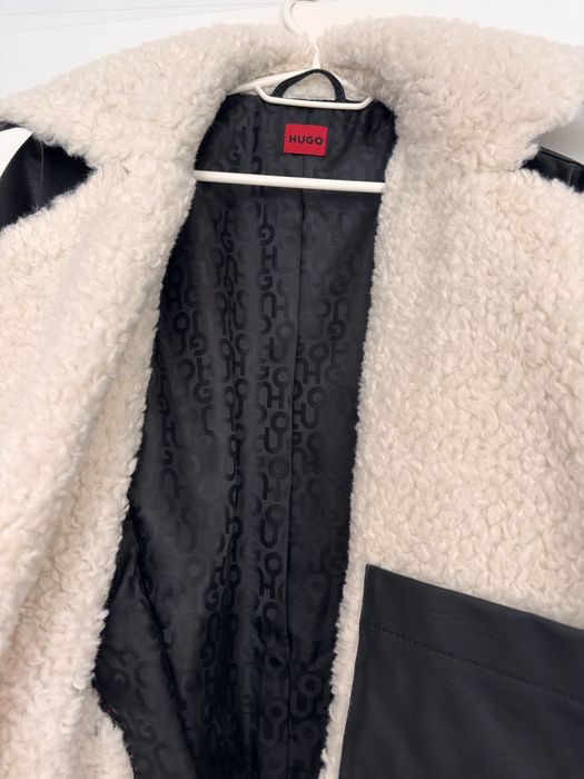 кожено яке байкър Hugo Boss