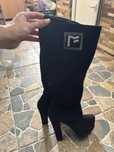 Cizme de catifea marimea 38
