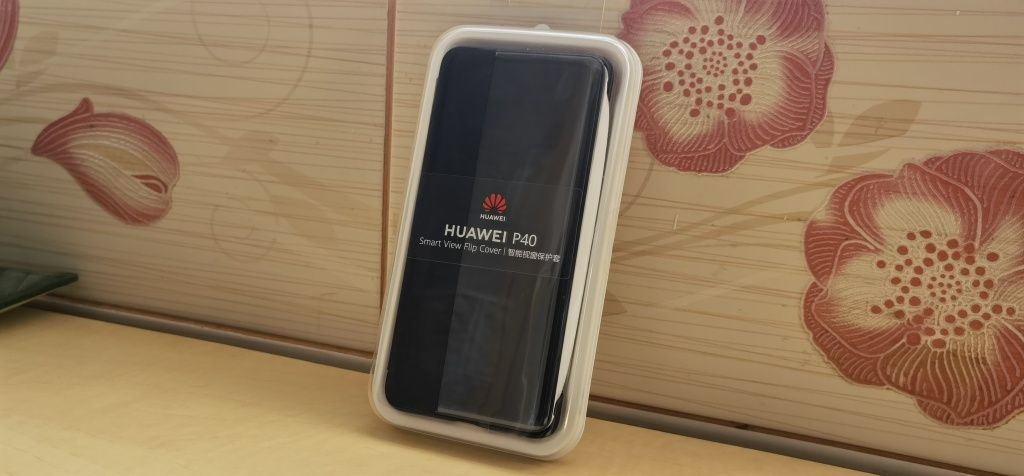 Husa / Carcasa Originala Flip Cover Smart View _ Huawei P40 _ SIGILATA