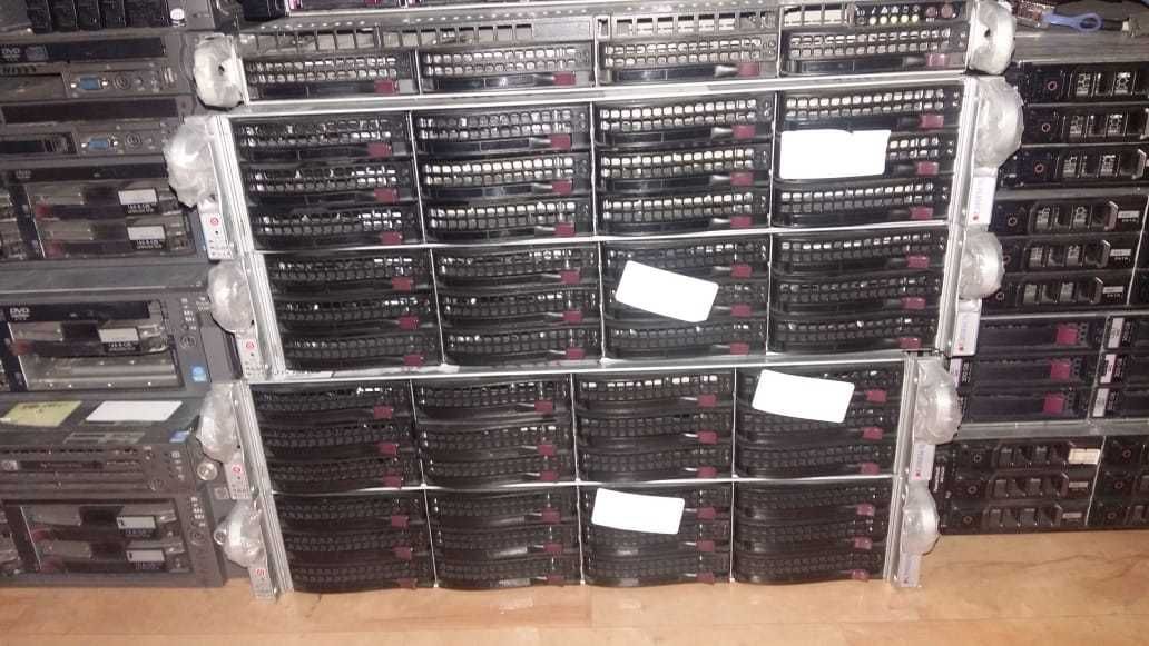 Продам Сервер Supermicro CSE 826 2GHz/RAM 24GB/RAID/ HDD 4 X300GB SAS