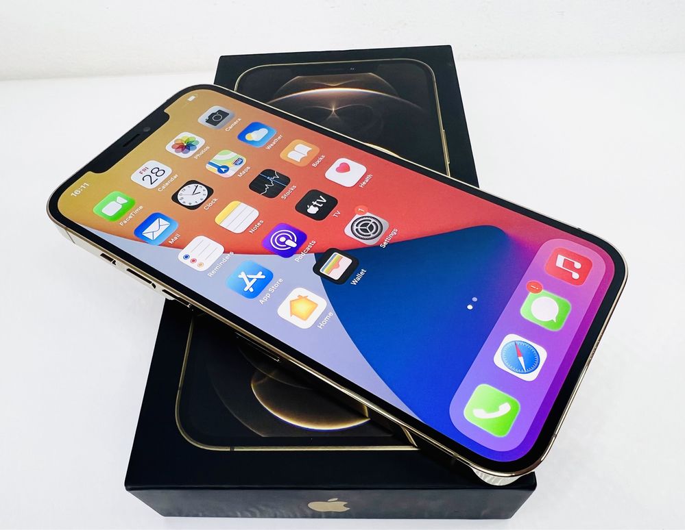Apple iPhone 12 Pro 128GB Gold 100% Батерия! Гаранция!