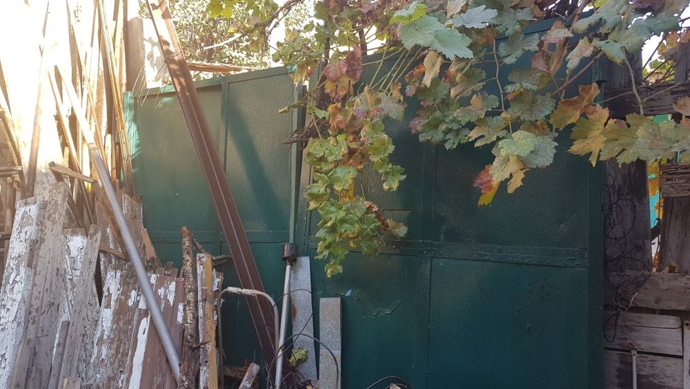 Ворота железные, б/у