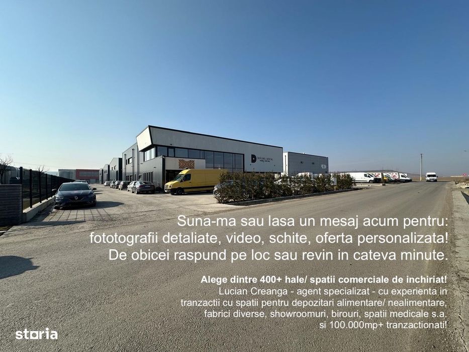 Hala 548mp, Bratuleni - Parc Miroslava