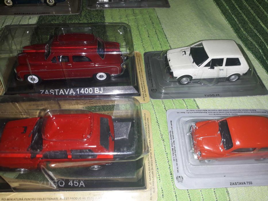 Соц Deagostini 1.43 Uaz Lada Polonez Moskvich Fiат Trabant Volga Nysa