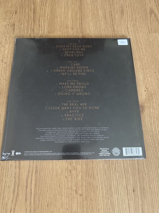 Drake TAKE CARE - vinyl